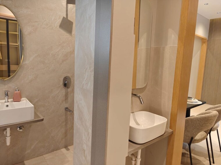 Bathroom, bansall-amara 2 Bedroom 800 Sq.Ft. Apartment In Keshav Nagar Pune 10034521
