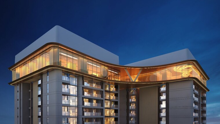 Exterior View, adani-ten-bkc 3 Bedroom 1390 Sq.Ft. Villa In Bandra East Mumbai 10034612