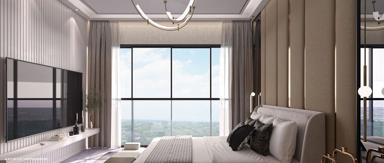 Bedroom, signature-global-sarvam 3 Bedroom 2040 Sq.Ft. Apartment In Sector 37d Gurgaon 10034600