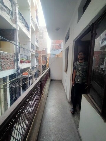 Balcony in 1.5 BHK Builder Floor at Mayur Vihar – for Rent