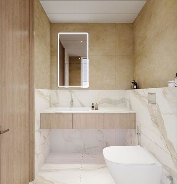 Bathroom in 3 BHK Apartment at Pristine Kyra, Viman Nagar – for Sale