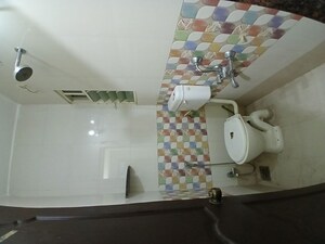 Bathroom in 1 BHK Apartment at Tanishq Apartment, Kharadi – for Rent