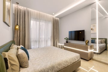 Bedroom in 2 BHK Apartment at Dosti Greenscape, Hadapsar – for Sale