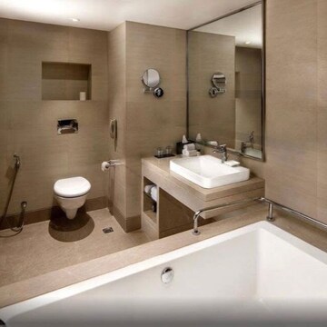 Bathroom in  Office Space at Khar West – for Rent