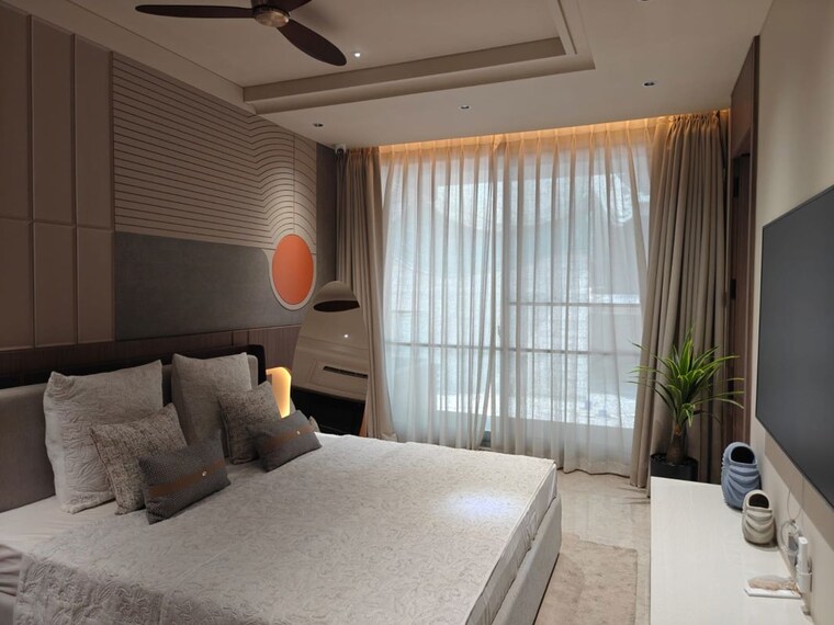 Living Room, pristine-kyra 4 Bedroom 2644 Sq.Ft. Apartment In Viman Nagar Pune 10034666