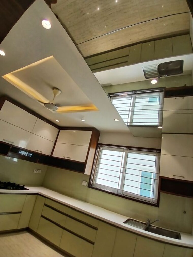 Kitchen, dsr-reganti 4 Bedroom 3500 Sq.Ft. Apartment In Madhapur Hyderabad 10034686