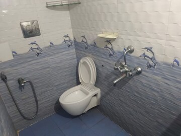 Bathroom in 2 BHK Apartment at Swagat CHS Kharghar, Kharghar Sector 18 – for Rent