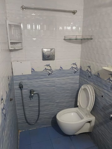 Bathroom in 2 BHK Apartment at Swagat CHS Kharghar, Kharghar Sector 18 – for Rent