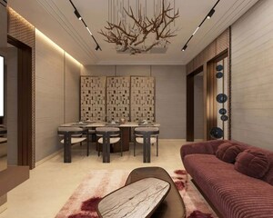 Bedroom in 2 BHK Villa at Kalpataru Magnus, Bandra East – for Rent