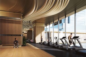 Gym in 2 BHK Villa at Kalpataru Magnus, Bandra East – for Rent