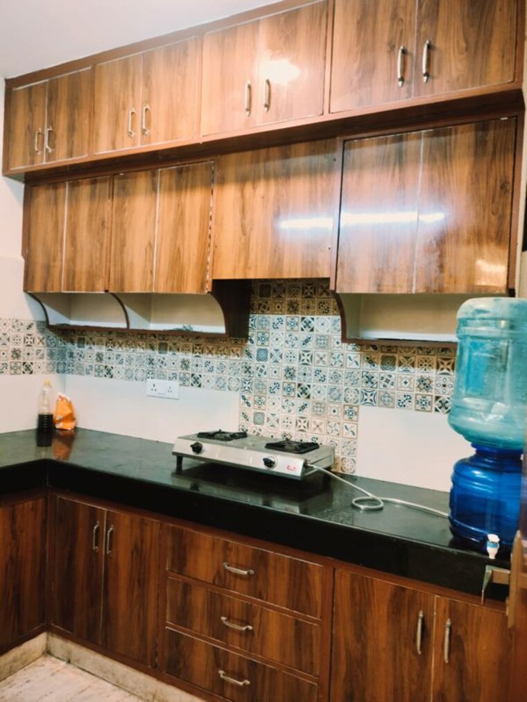 Kitchen, neb sarai 2 Bedroom 900 Sq.Ft. Builder Floor In Neb Sarai Delhi 10034761