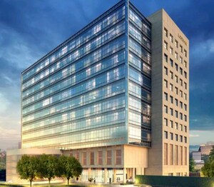  Office Space – Exterior View View at Lodha Supremus Kolshet Road, Kolshet Road - for Rent