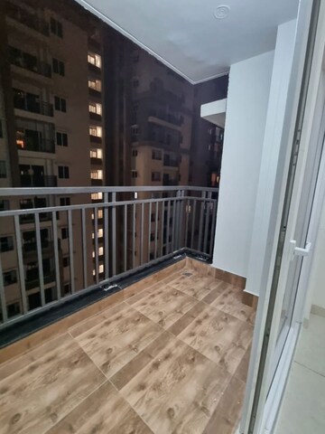 Balcony in 2 BHK Apartment at Aparna Sarovar Zenith, Nallagandla – for Rent