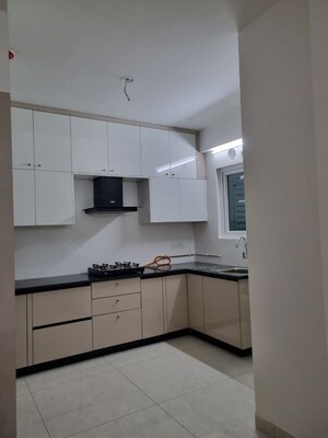 Kitchen in 2 BHK Apartment at Aparna Sarovar Zenith, Nallagandla – for Rent