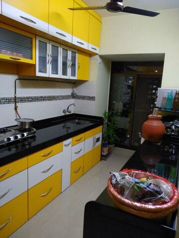 Kitchen in 1 BHK Apartment at Lokhandwala Whispering Palms, Kandivali East – for Rent