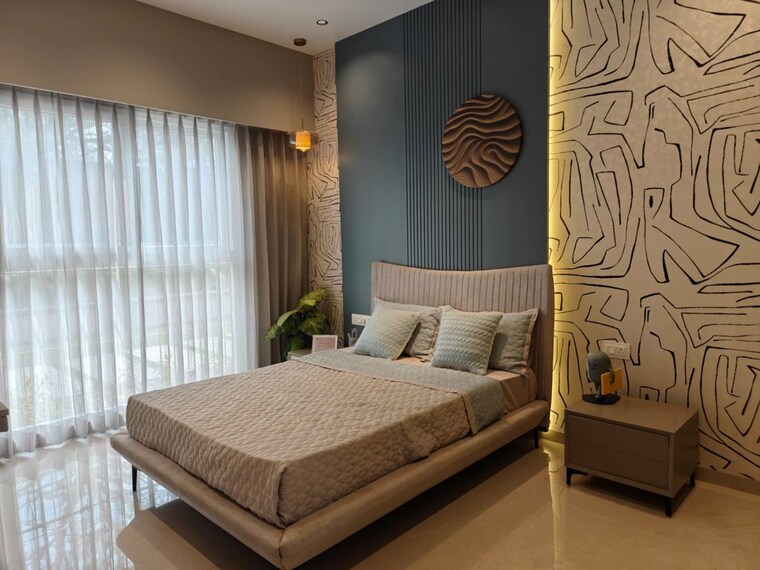 Bedroom, bansall-amara 3 Bedroom 1056 Sq.Ft. Apartment In Keshav Nagar Pune 10034707
