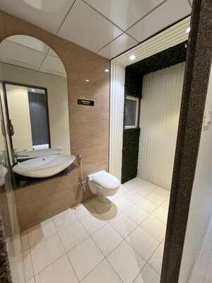 Bathroom in 3 BHK Apartment at Ghorpadi – for Sale