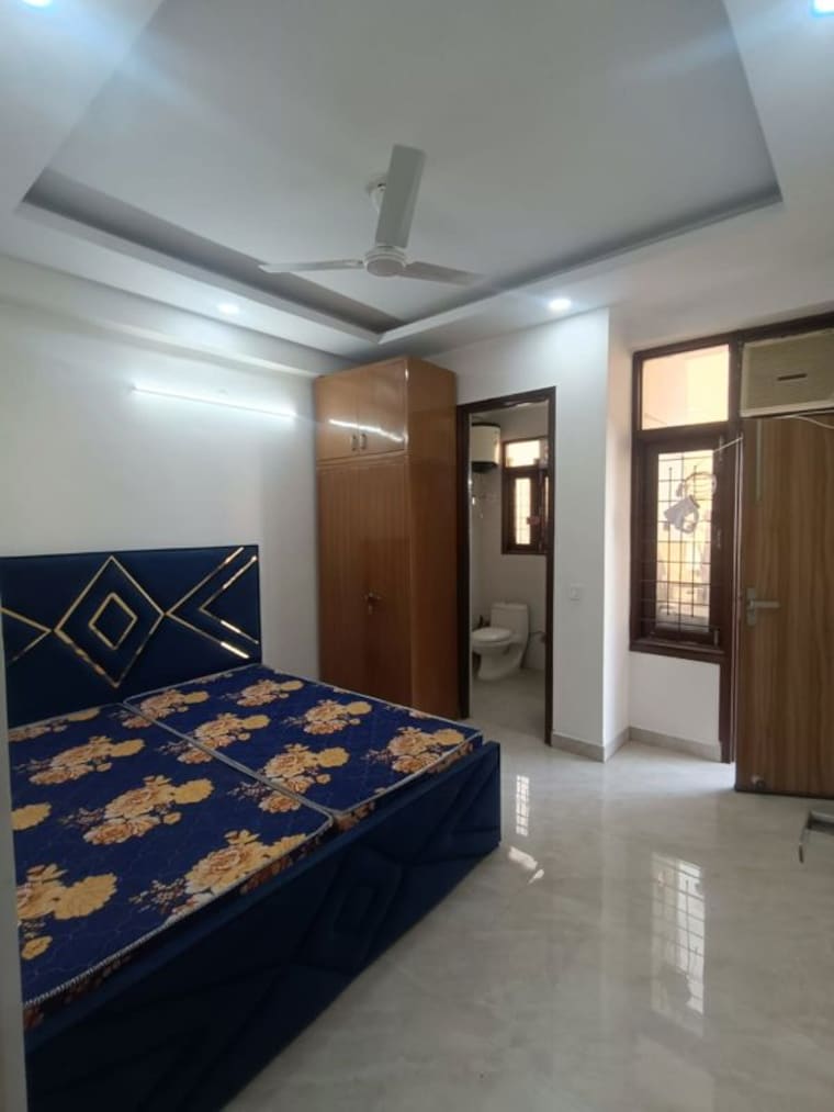 Bedroom, saket 3 Bedroom 1450 Sq.Ft. Builder Floor In Saket Delhi 10031330