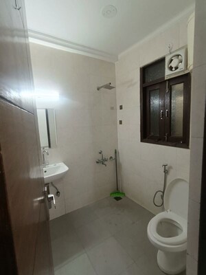 Bathroom in 3 BHK Builder Floor at Saket – for Rent