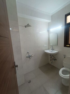 Bathroom in 3 BHK Builder Floor at Saket – for Rent