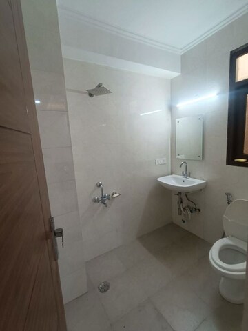 Bathroom in 3 BHK Builder Floor at Saket – for Rent