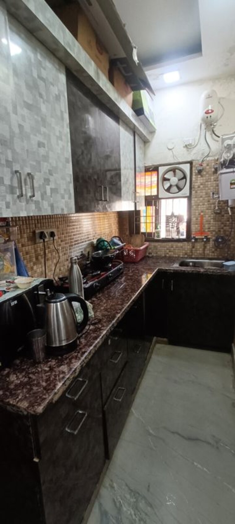 Kitchen, rohini sector 8 1 Bedroom 400 Sq.Ft. Builder Floor In Rohini Sector 8 Delhi 10034856