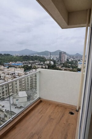 Balcony in 2 BHK Apartment at Jeevdani Oakwood, Nalasopara West – for Sale