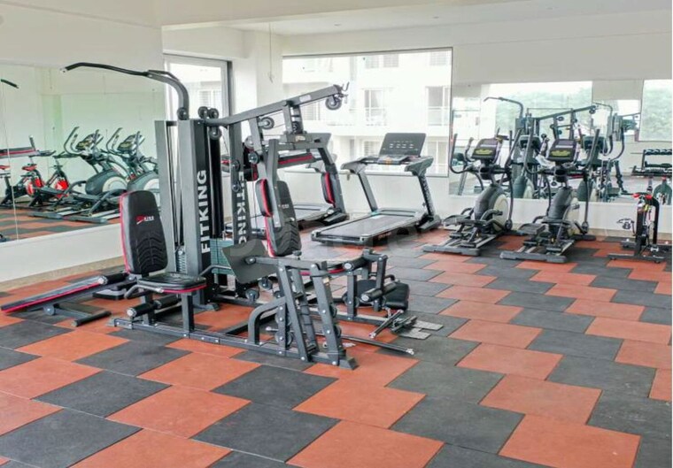 Gym, kundan-eternia 3 Bedroom 1689 Sq.Ft. Apartment In Ghorpadi Pune 10034903