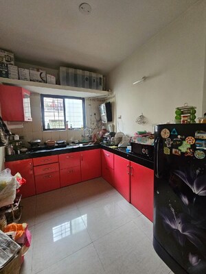 Kitchen in 2 BHK Apartment at Goodwill Orchids, Dhanori – for Rent