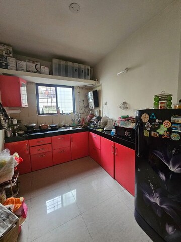 Kitchen in 2 BHK Apartment at Goodwill Orchids, Dhanori – for Rent