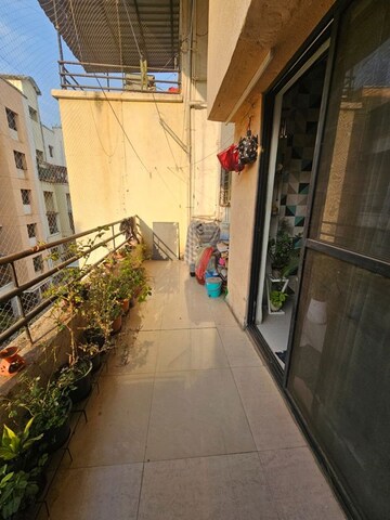 Balcony in 2 BHK Apartment at Goodwill Orchids, Dhanori – for Rent