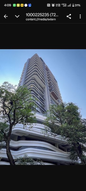4 BHK Apartment For Sale in S Raheja Evergreen, Bandra West