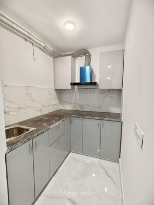 Kitchen in 1 BHK Builder Floor at Saket – for Rent