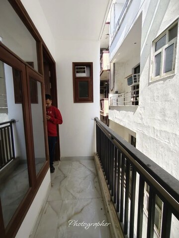 Balcony in 1 BHK Builder Floor at Saket – for Rent