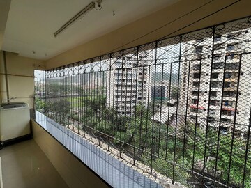 Balcony in 3 BHK Apartment at Galaxy Carina, Kharghar Sector 15 – for Rent