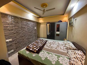 Bedroom in 3 BHK Apartment at Galaxy Carina, Kharghar Sector 15 – for Rent