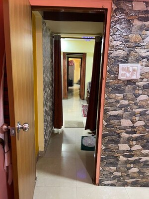 Building Lobby in 3 BHK Apartment at Galaxy Carina, Kharghar Sector 15 – for Rent