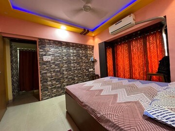 Bedroom in 3 BHK Apartment at Galaxy Carina, Kharghar Sector 15 – for Rent