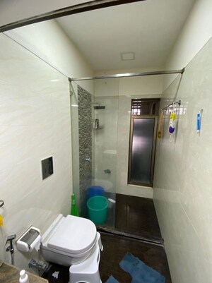 Bathroom in 2 BHK Apartment at Phoenix House, Lower Parel – for Rent