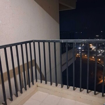 Balcony in 2 BHK Apartment at Gaur Yamuna City 16th Park View, Sector 19 Yamuna Expressway – for Rent