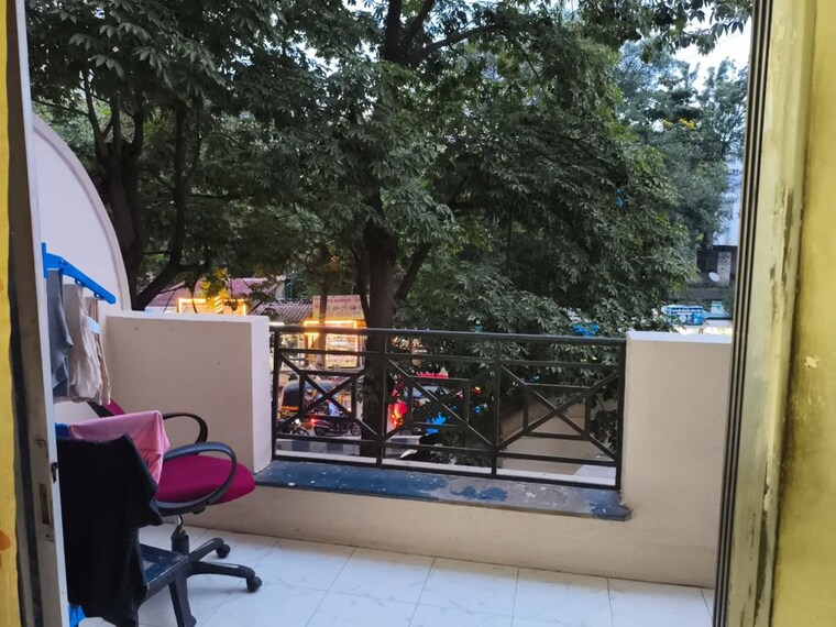 Balcony, spring-blossom 2 Bedroom 928 Sq.Ft. Apartment In Mundhwa Pune 10035066