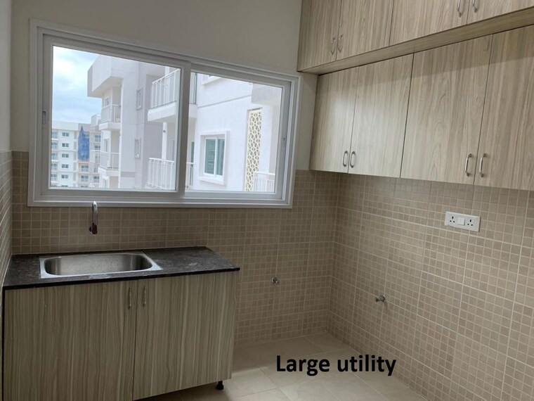 Kitchen, lnt-raintree-boulevard 4 Bedroom 2470 Sq.Ft. Apartment In Hebbal Bangalore 10035116