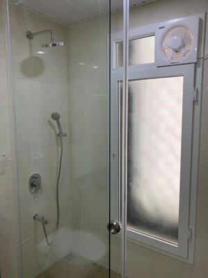 Bathroom in 4 BHK Apartment at LnT Raintree Boulevard, Hebbal – for Rent