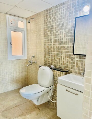 Bathroom in 2 BHK Apartment at Brigade Northridge, Kogilu Road – for Rent