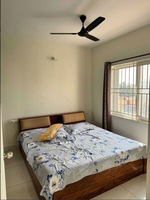 Bedroom in 2 BHK Apartment at Sai Kalyan Ultima, Thanisandra – for Rent