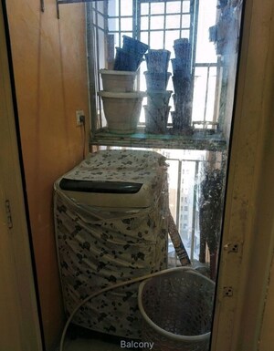 Balcony in 2 BHK Apartment at Wave Dream Homes, Wave City – for Rent