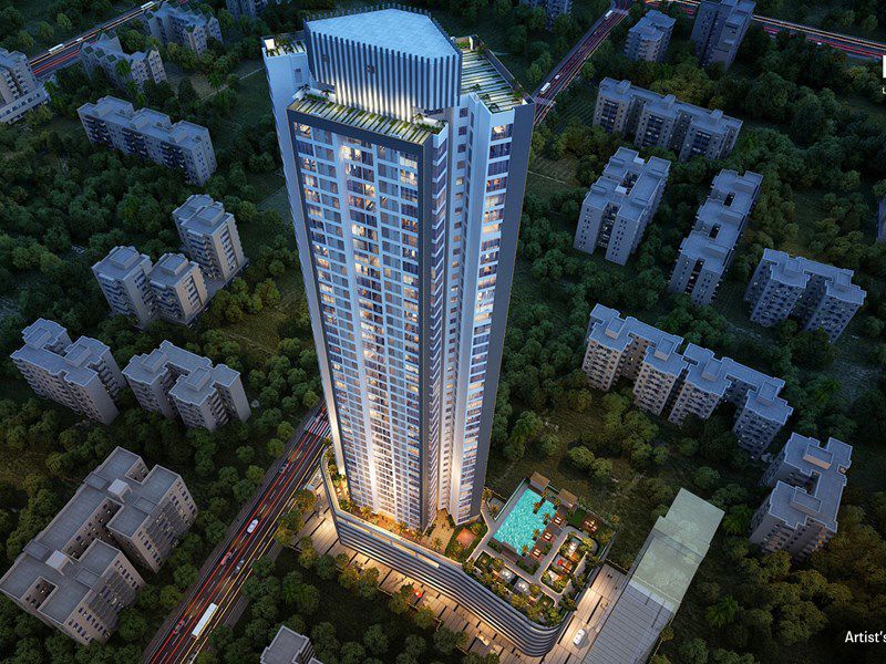 2 BHK + Pooja Room 757 Sq.Ft. Apartment in Dynamix Divum
