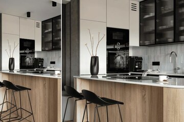 Kitchen in 2 BHK Apartment at Elixir Mall, Sector 44 – for Rent