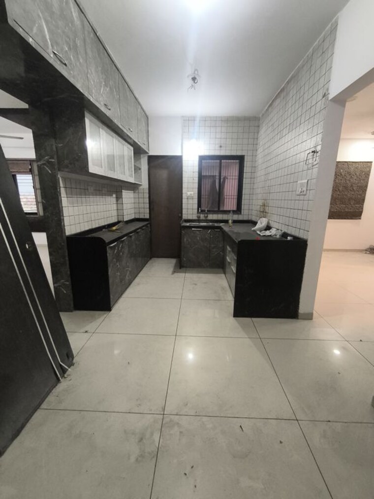 Kitchen, radheshyam-krushnam-heritage 2 Bedroom 1200 Sq.Ft. Apartment In Nizampura Vadodara 10035189