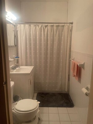 Bathroom in 2 BHK Apartment at Alok Vihar, Sector 50 – for Rent